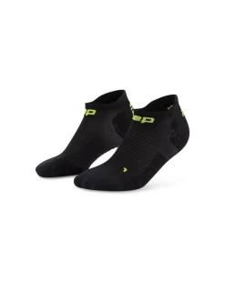 Męskie skarpety kompresyjne sportowe stopki no show CEP Core Run Ultralight czarne