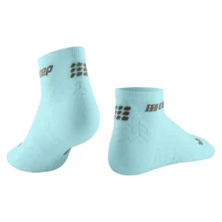 Męskie skarpety kompresyjne sportowe CEP Ultralight low-cut błękitne - nowa kolekcja