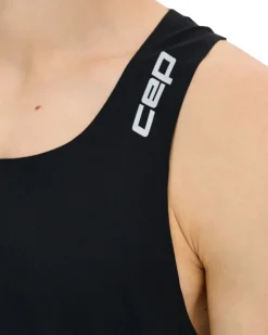 Męski tank top biegowy PRO RUN Ultralight CEP czarny