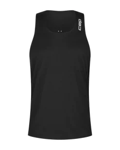 Męski tank top biegowy PRO RUN Ultralight CEP czarny