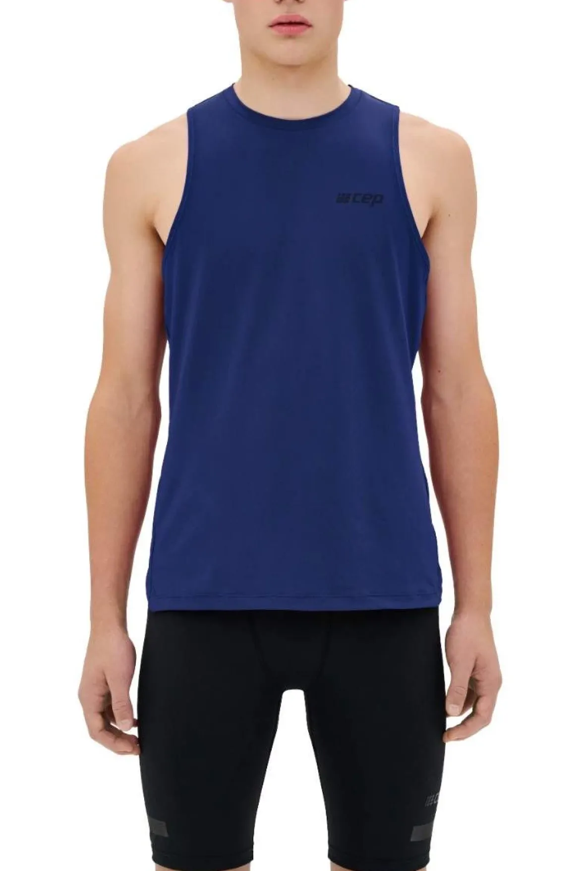 Męski tank top sportowy do biegania The Run CEP