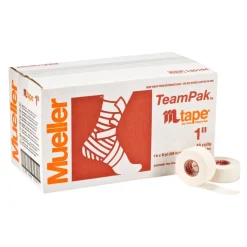 MTape Mueller bawełniana, sztywna taśma z tlenkiem cynku 5 cm x 13,7 m biała