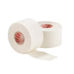 MTape Mueller bawełniana, sztywna taśma z tlenkiem cynku 2,5 cm x 9,1 m biała