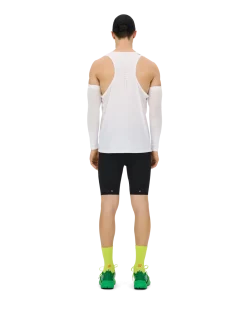 Opaski kompresyjne na ramiona rękawki biegowe unisex Core Run Ultralight CEP białe
