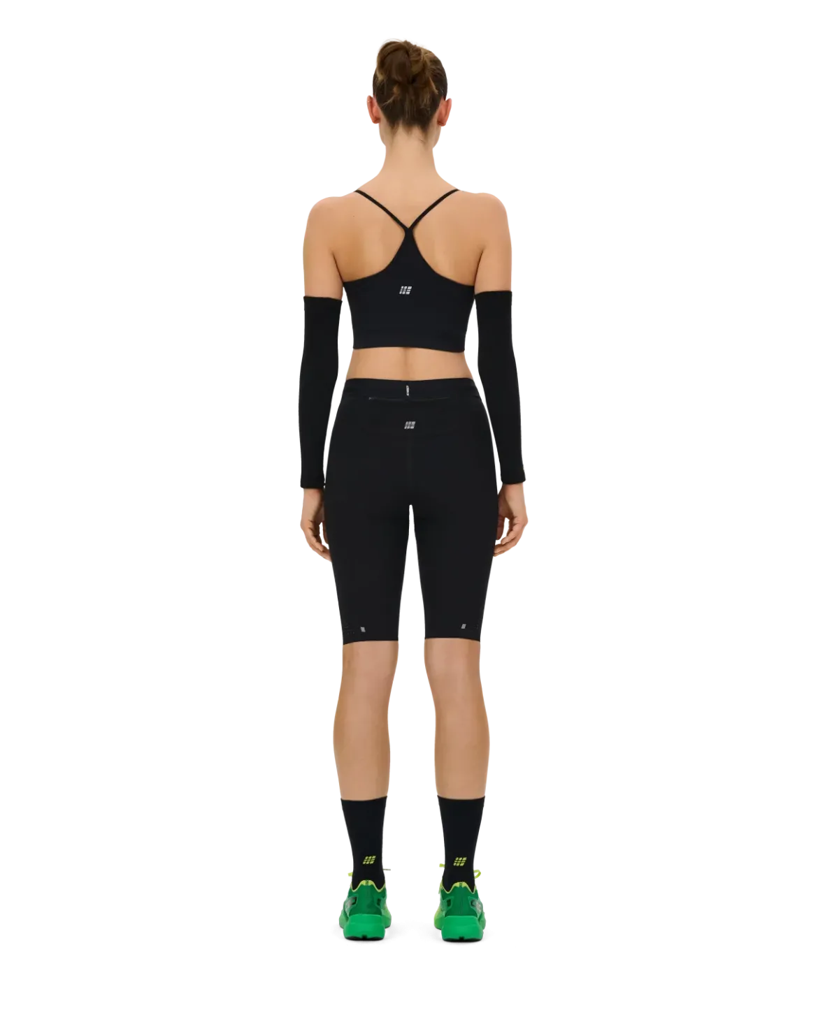 Opaski kompresyjne na ramiona rękawki biegowe unisex Core Run Ultralight CEP czarne
