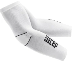 Opaski kompresyjne na ramiona CEP rękawy unisex białe