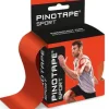Pinotape Sport Sensitive 5cm x 5m dla wrażliwej skóry - czerwony