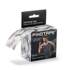 Pinotape Sport wodoodporny, mocny tejp dla sportowców 5 cm x 5 m szare moro