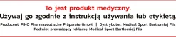 Pinotape Sport wodoodporny, mocny tejp dla sportowców 5 cm x 5 m czerwony