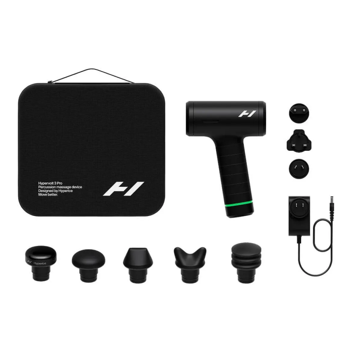 Pistolet do masażu Hypervolt 3 PRO czarny