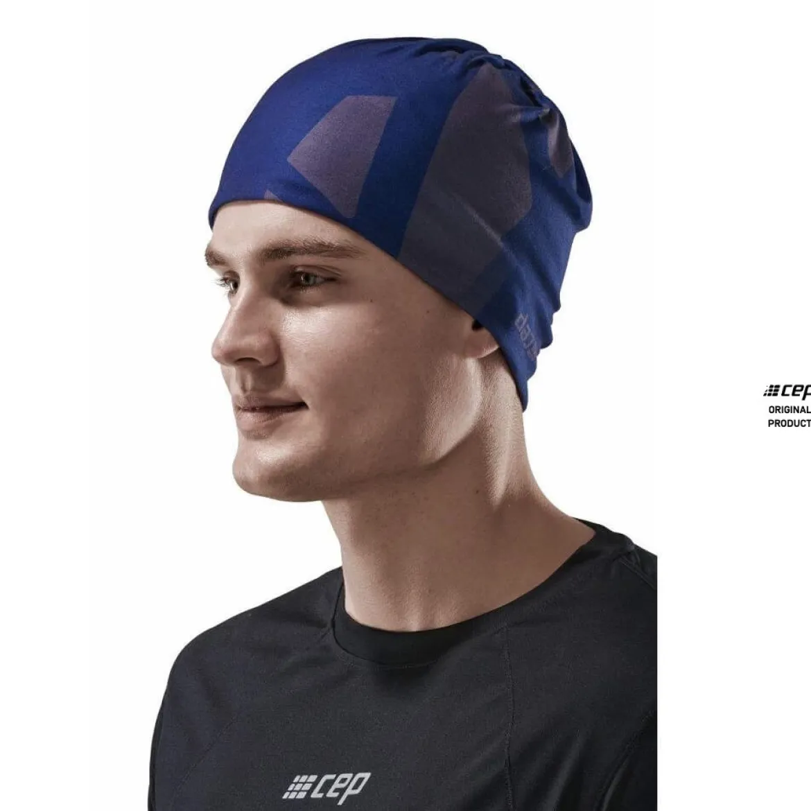 Sportowa bandana CEP komin unisex niebieski