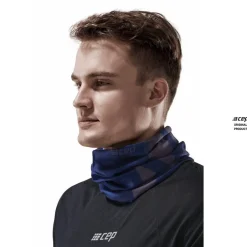Sportowa bandana CEP komin unisex niebieski