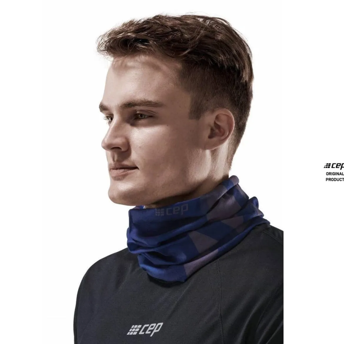 Sportowa bandana CEP kominunisex błękitny