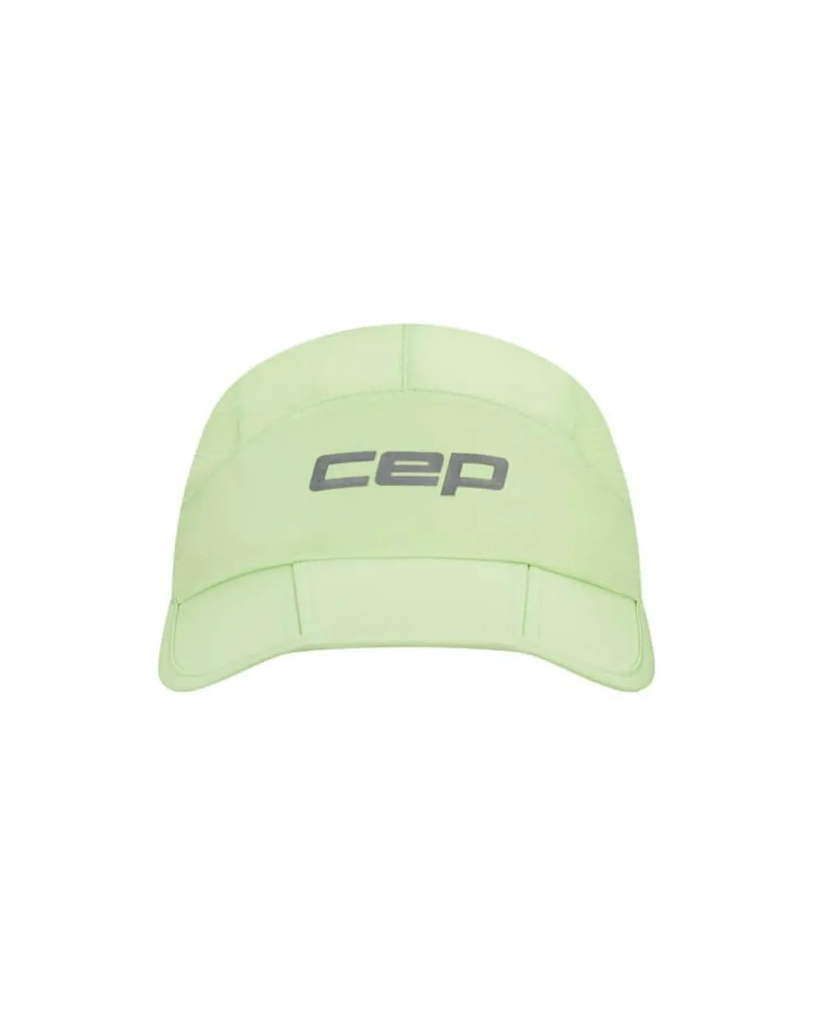 Sportowa czapka z daszkiem unisex CEP Core Run limonkowa