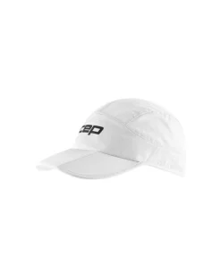 Sportowa czapka z daszkiem unisex CEP Core Run biała