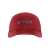 Sportowa czapka z daszkiem unisex Core Run bordowa