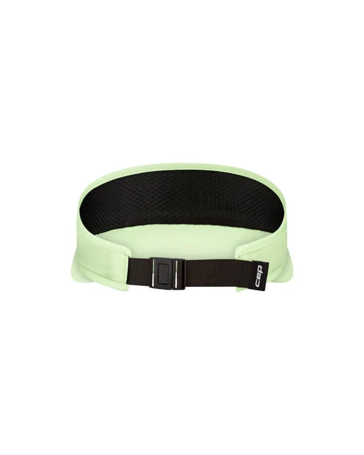 Sportowy daszek do biegania CEP Core Run unisex limonkowy