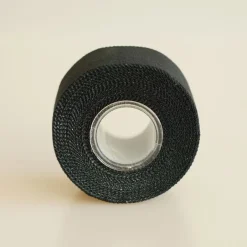 SportTapebawełniana, oddychająca taśma sztywna 3,75 cm x 10 m czarna