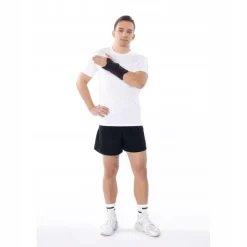 Stabilizator nadgarstka z systemem szybkiego zapięcia MSupport Red- prawa strona