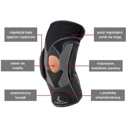 Stabilizator na kolano z regulacją kąta zgięcia HG80 Mueller