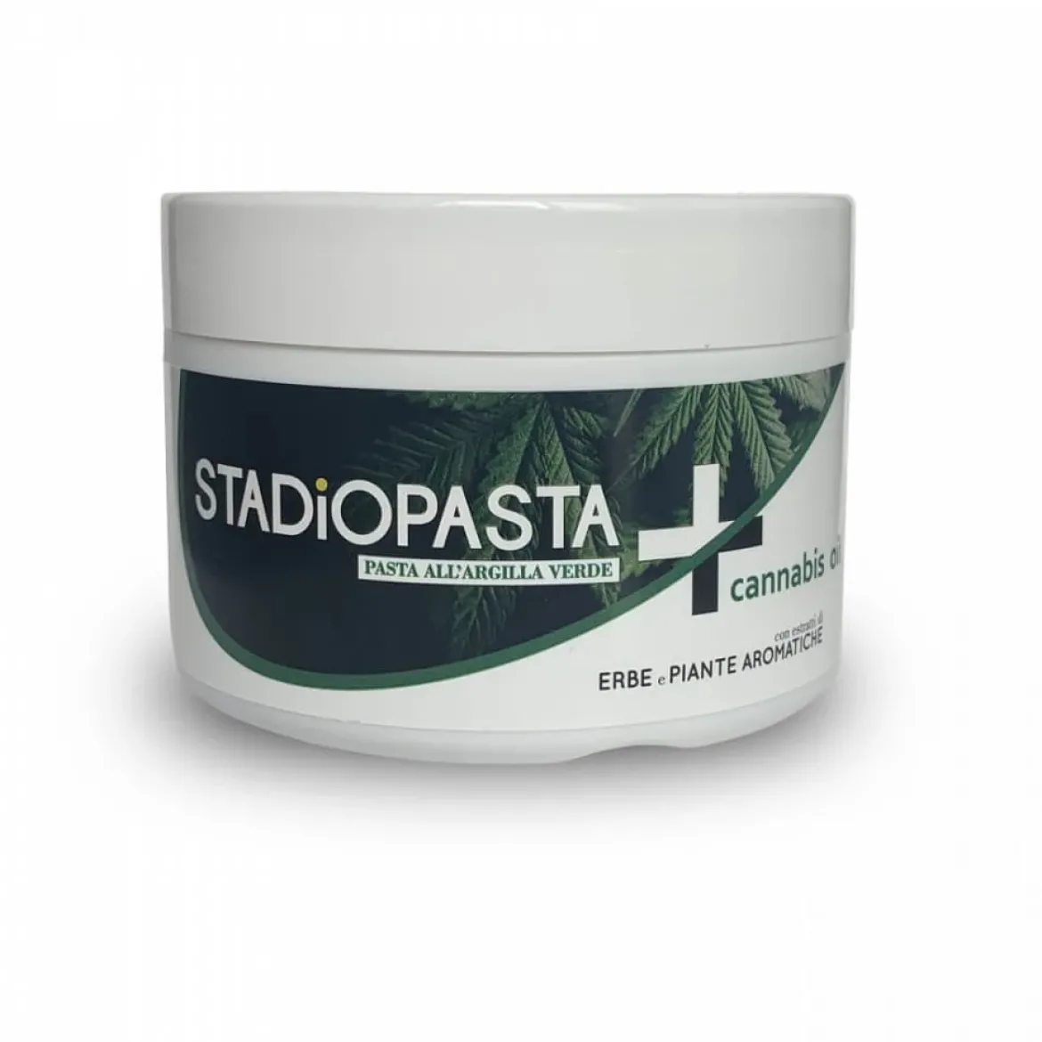 STADiOPASTA Plus 250ml - pasta na kontuzje i urazy -z olejem konopnym