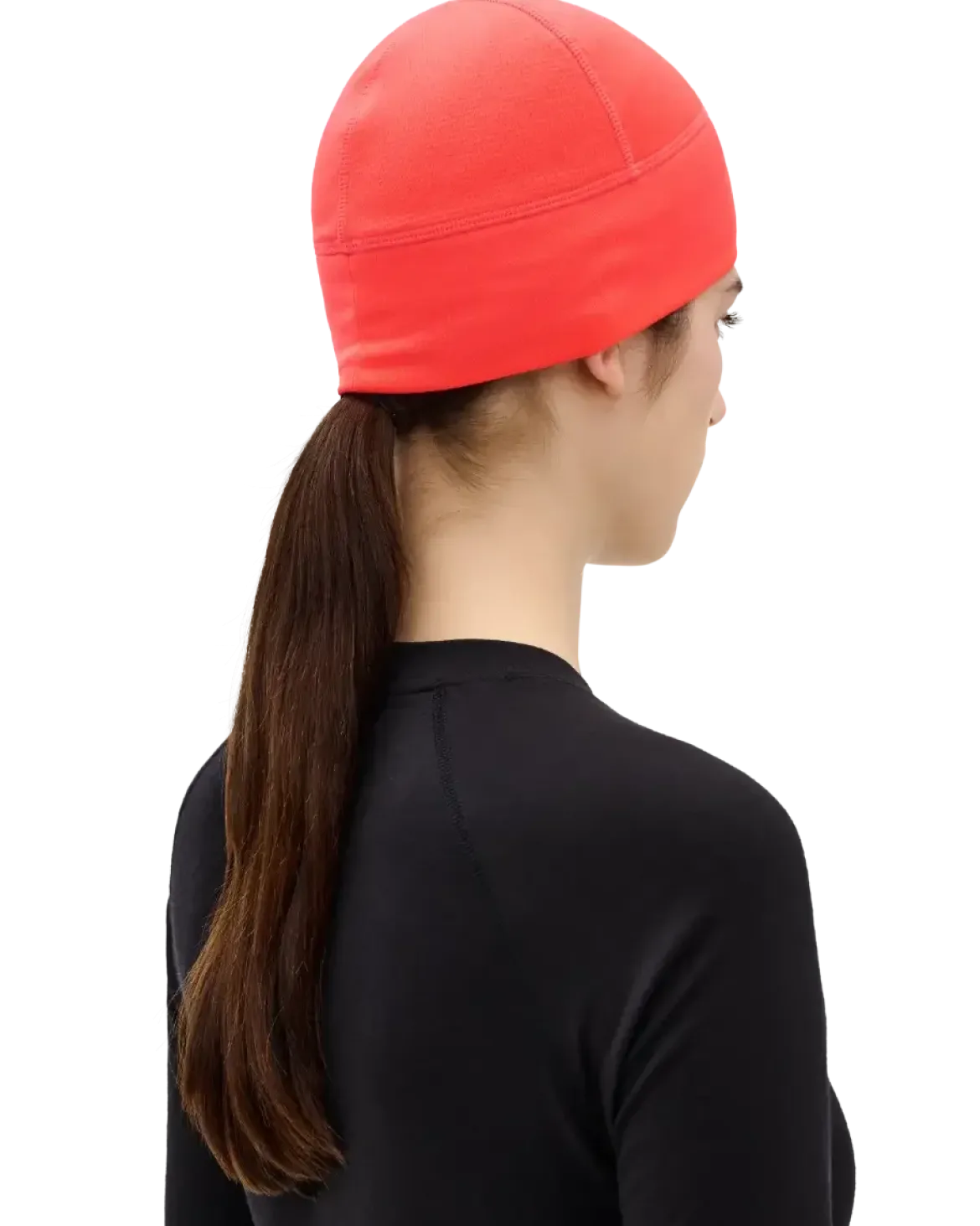 Termiczna czapka beanie do biegania CEP Core Run 2.0 koralowa