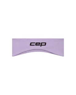 Termiczna sportowa opaska na głowę headband unisex Core Run Cep liliowa