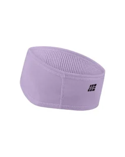 Termiczna sportowa opaska na głowę headband unisex Core Run Cep liliowa