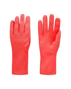 Termiczne rękawiczki do biegania unisex CEP Core Run Thermal 2.0 koralowe