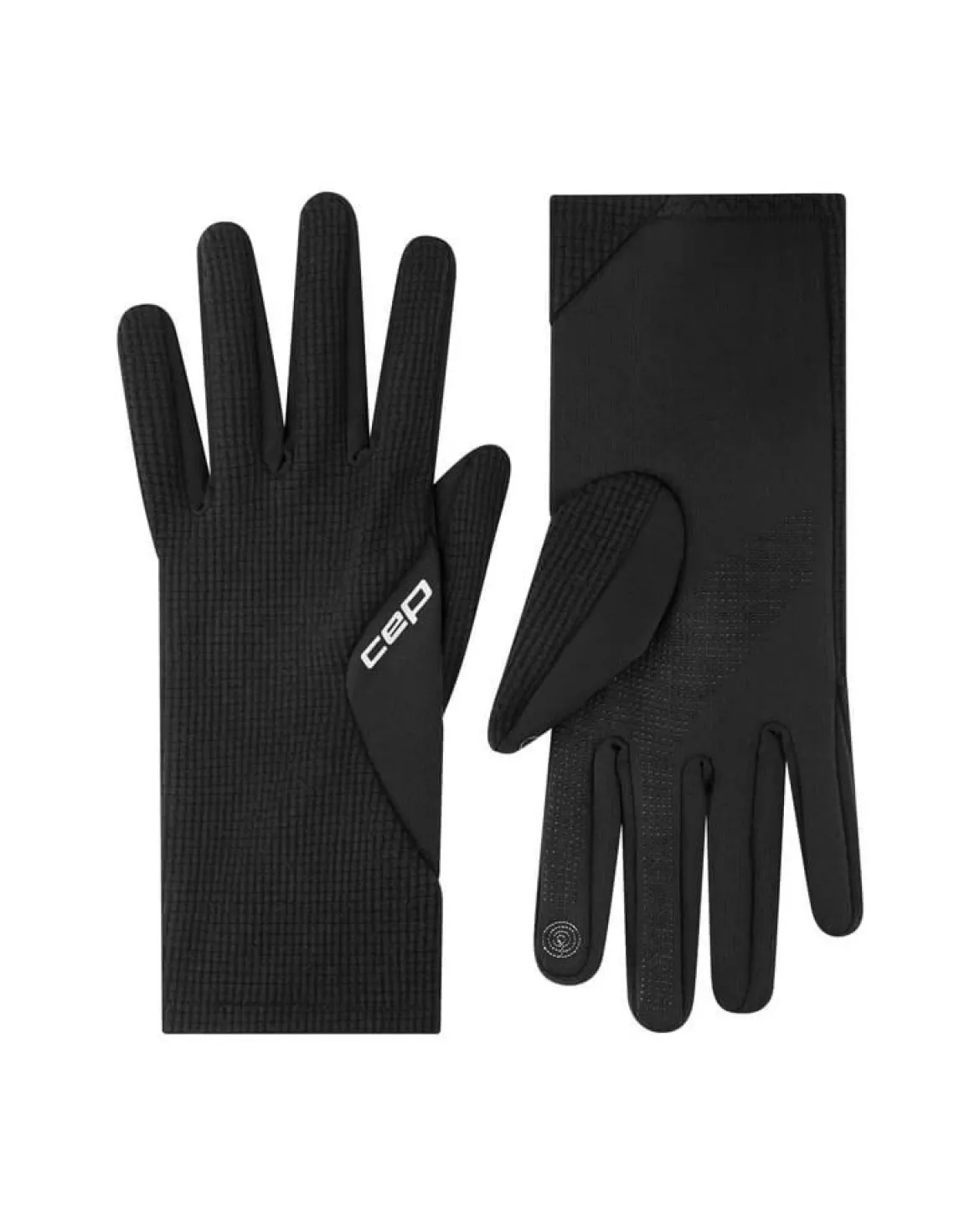 Termiczne rękawiczki do biegania unisex CEP Core Run Thermal 2.0 czarne
