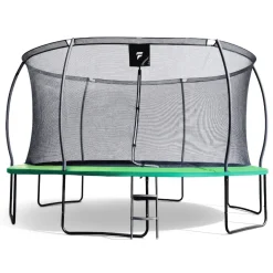 Trampolina ogrodowa dla dzieci 14 FT / 427 cm Kangaroo PRO DrFit z siatką i drabinką
