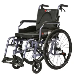 Wózek inwalidzki manualny regulowany składany z pełnymi kołami 51 cm Mobil Classic MSupport