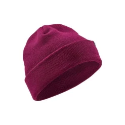 Zimowa czapka beanie sportowa z wełną merino CEP Cold Wheather unisex fioletowa